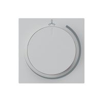 Frontset kallysto 60×60 hellgrau für Drehzahlsteller