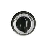 Frontset Ouvert-I-Fermé schwarz für Schwenktaster FH