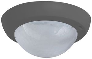 UP-Präsenzmelder SWISSLUX PD4N-KNXs-DX-UP 360° dunkelgrau