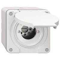 NAP-Schwenktaster NEVO, ohne Zylinder, KS, 0<->1, weiss