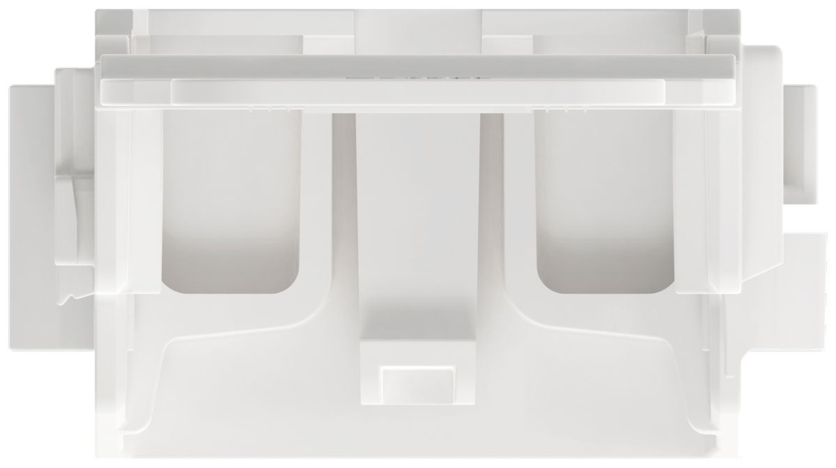 Adaptateur de fixation WAGO a.décharge de traction p.10×4mm² DIN35 bc