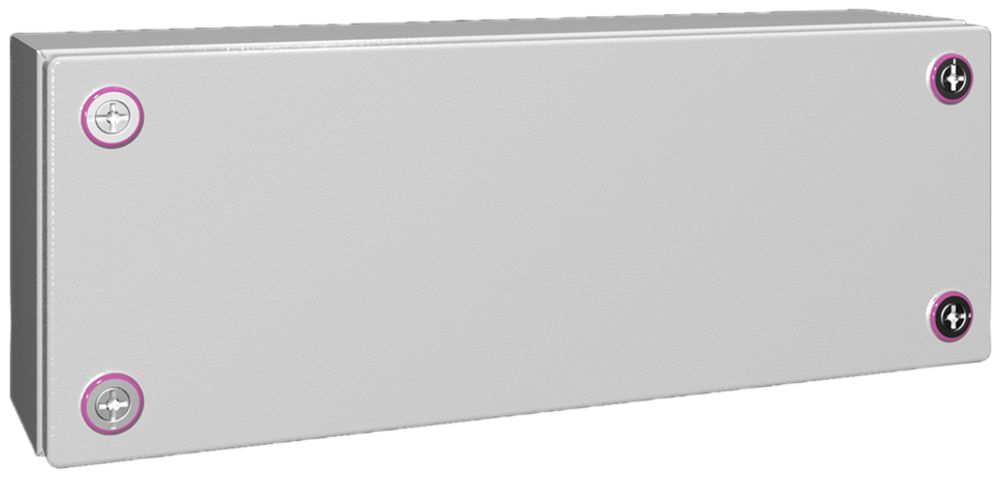 Petit boîtier Rittal KX Jonction, IP66, 400×150×120mm, tôle d'acier
