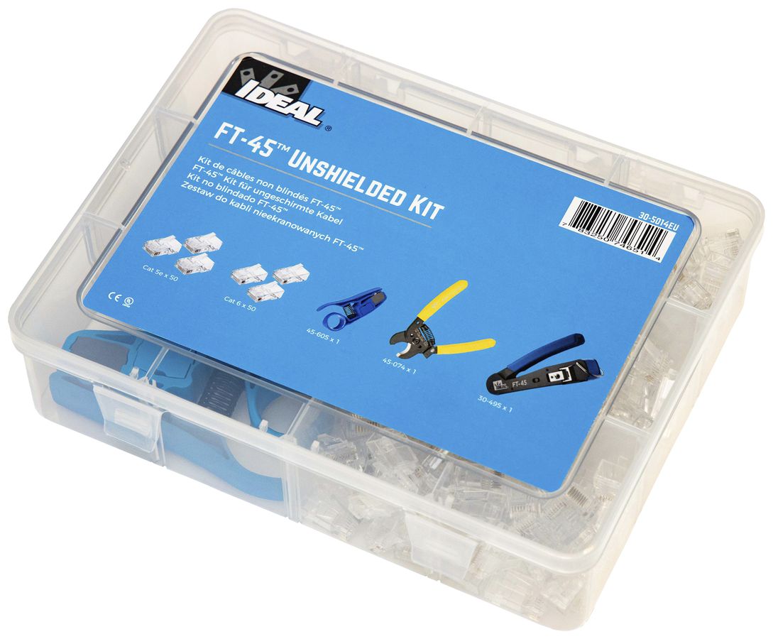 Crimpset IDEAL INDUSTRIES EMEA für ungeschirmte RJ45-Stecker