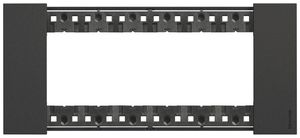 Telaio di copertura Living Now 6 moduli 192.5×86mm black