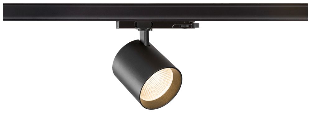 LED-Spot SLV TS V 18W 2250lm 930 50° AD3PH Ø100×105mm schwarz