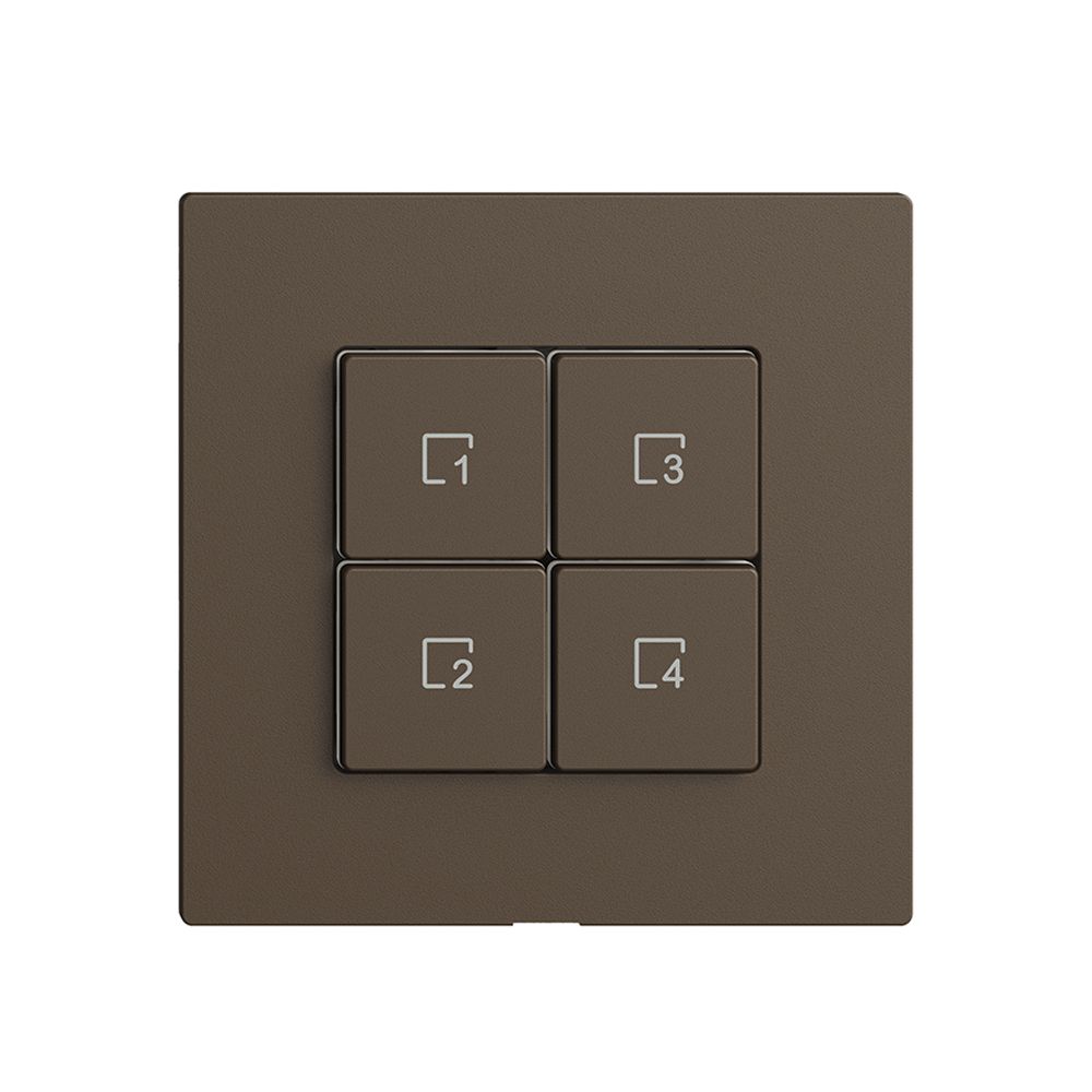 Szenentaster 4 Szenen/4T WLAN Edue Wiser coffee