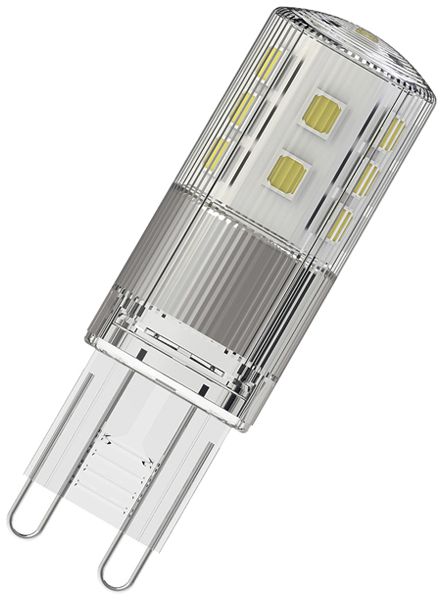 LED-Lampe LEDVANCE PIN30 G9 3W 320lm 2700K DIM Ø16×52mm klar