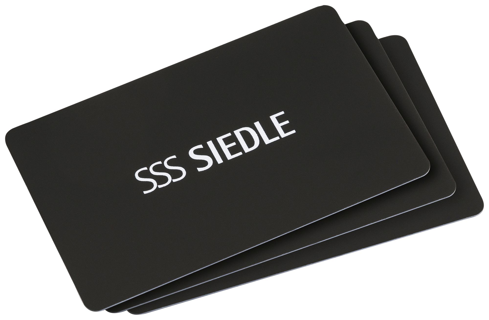 Scheda transponder Siedle 99 500 nero 85×54×1mm 3 pezzi