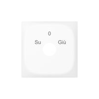 Plaque frontale SIDUS avec gravure blanc