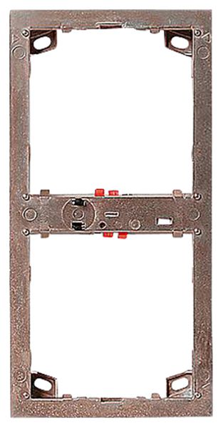 Cadre de montage Siedle, en zinc moulé, 2 modules de fonction