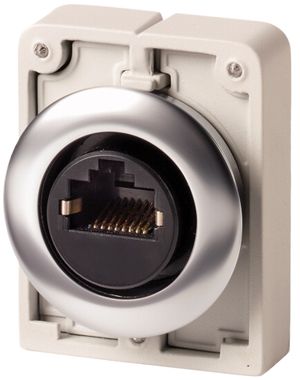 Prise INC ETN, face plate, RJ45, montage frontal