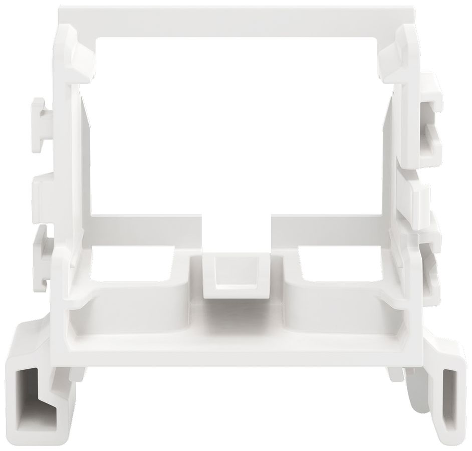 Befestigungsadapter WAGO o.Zugentlastung für 10×4mm² TH35 ws