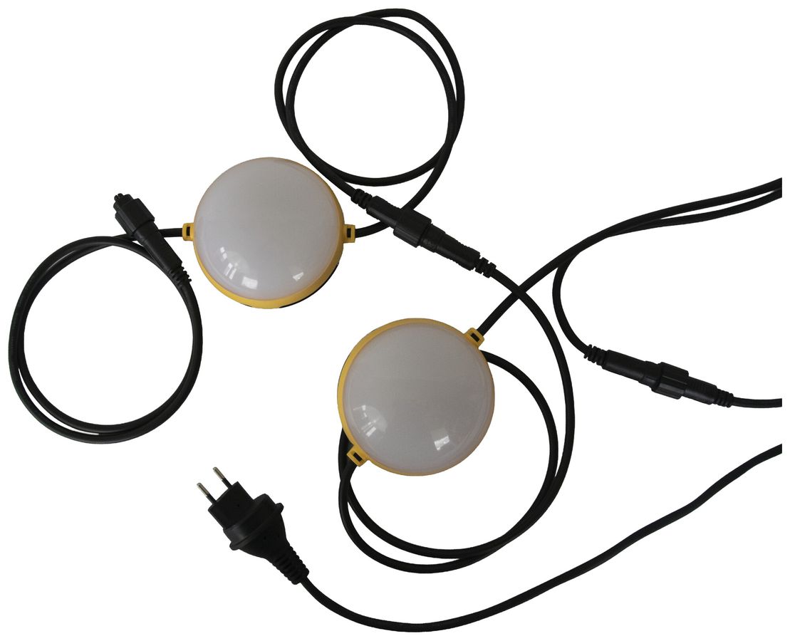 Guirlande LED QUICKLED Connect 220…240V 80W 5 LED 11.5m IP65 blanc