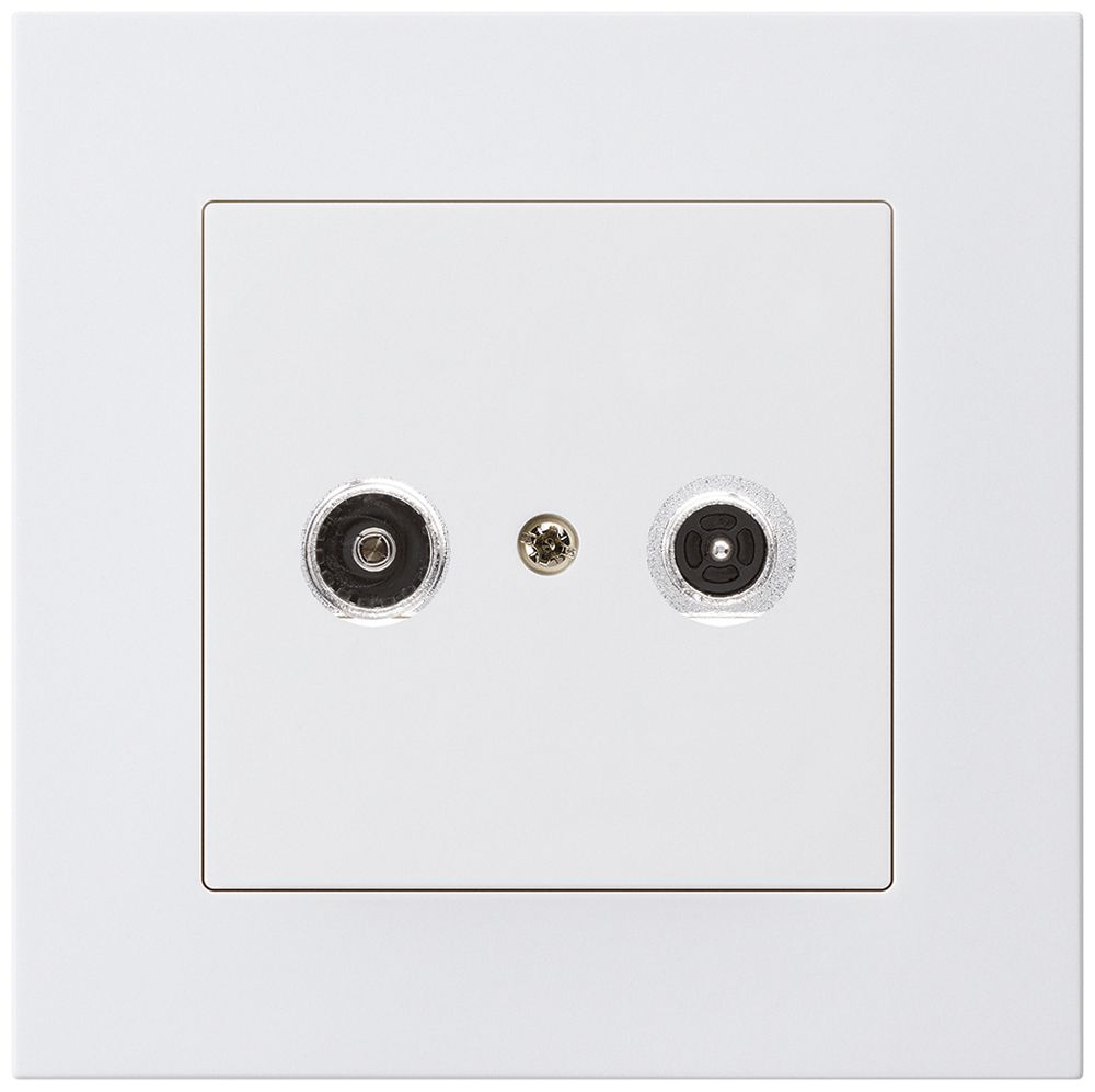 UP-Antennendose kallysto.pro R/TV 23dB 2GHz weiss