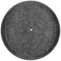 Abat-jour SLV GRIP FLAT rond droit feutre Ø500×62mm anthracite à teinte unie