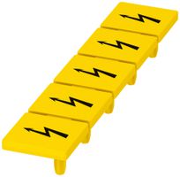 Warnschild PX WS PT 16 Blitzpfeil 12.2mm gelb/schwarz