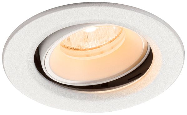 Downlight LED SLV NUMINOS MOVE XS 6.9W 900lm 2700K NB DALI Ø80×53 blanc