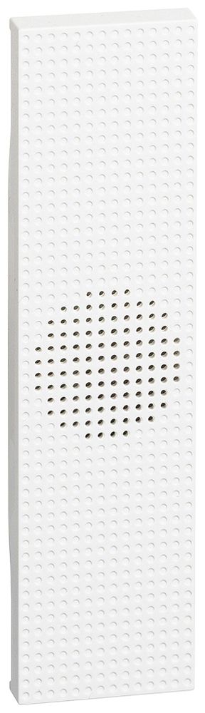 Abdeckung Living Now 1 Modul für Sonnerie weiss