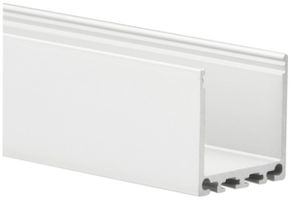 Profilé apparent DOTLUX type 11 aluminium haut argent 2m