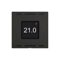 Raumtemperatursensor EDIZIO.liv Wiser SNAPFIX® CO2 230V 5…30°C schwarz