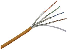 Câble Legrand Linkeo C Kat.6A U/FTP 500m jaune