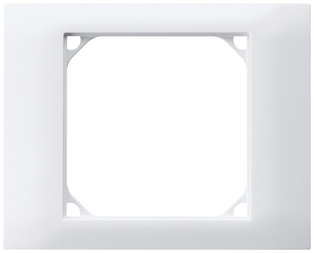Abdeckrahmen kallysto 80×100mm zum Schrauben weiss