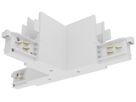Raccord en T Sylvania Lytespan H triphase blanc intérieur droite