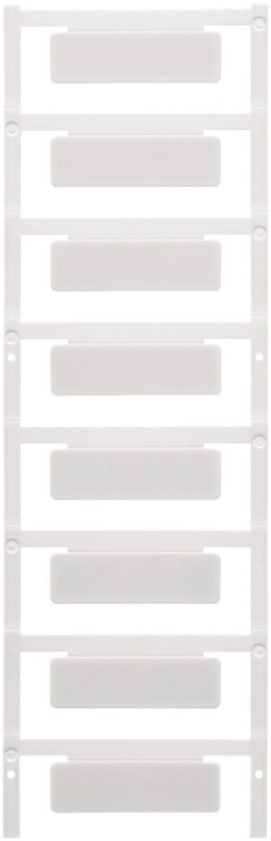 Marcatore per apparecchi Weidmüller MultiCard CC 15×45mm PA66 bianco
