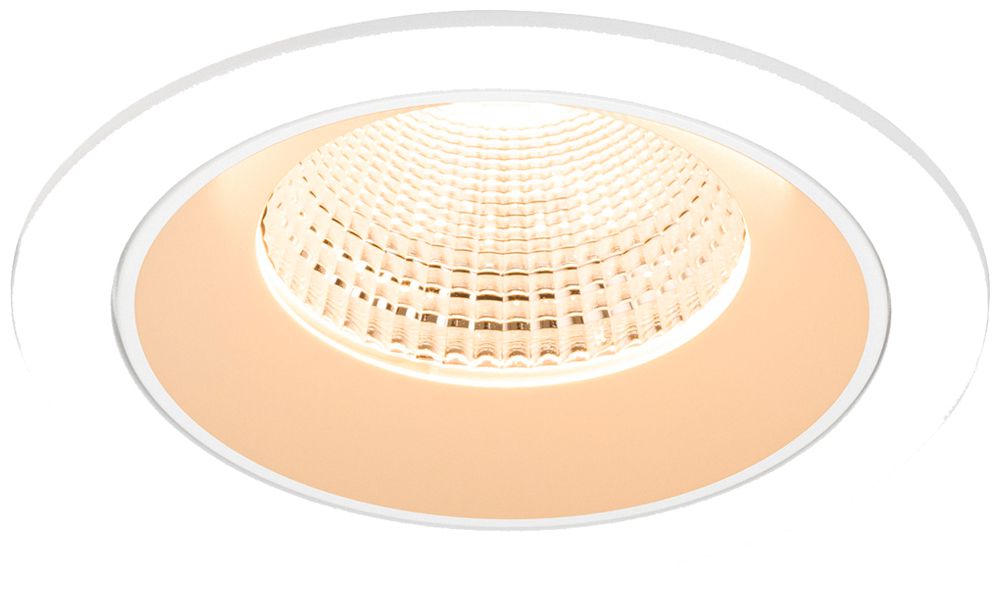 Downlight LED SLV NUMINOS L 17W 2400lm 2700K WB DALI Ø130×85mm bc