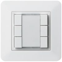 UP-Universaltaster 6×kallysto.trend mit LED weiss