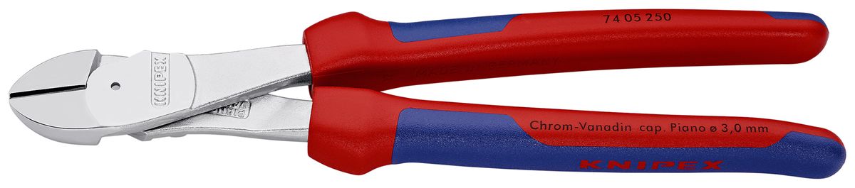 Kraft-Seitenschneider KNIPEX 250mm Ø4.6/3.5/3mm