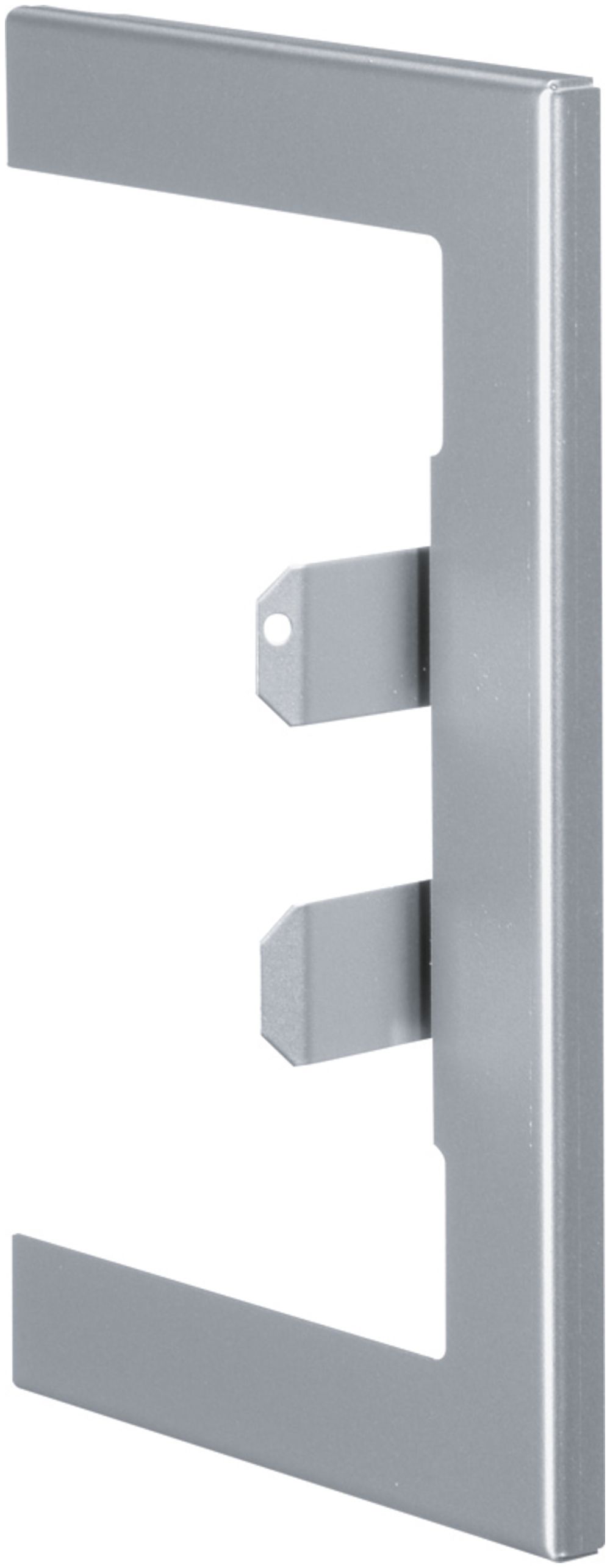 Abschlussblende Hager BRA 85130 alu