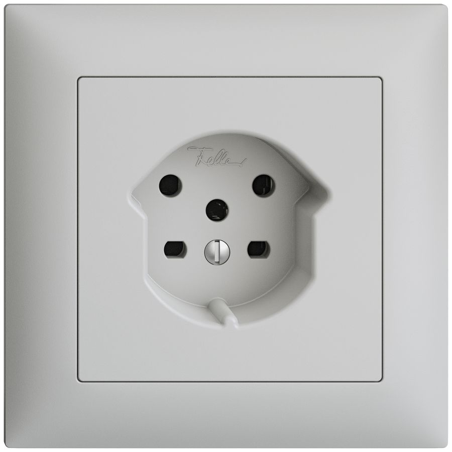 Prise ENC EDIZIOdue T15 gris clair