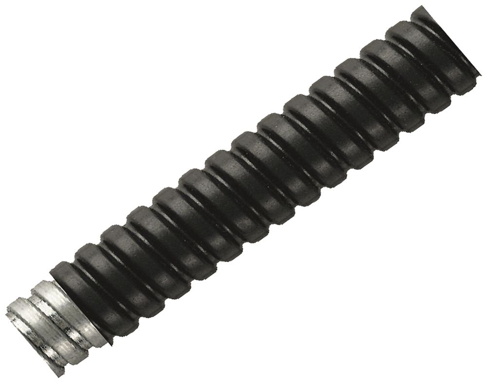 Metallschlauch Plica FSU M16 50m flexibel Stahl verzinkt/PVC schwarz