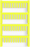 Marqueur de conducteur Weidmüller MultiCard VT SF p.Ø1…1.3mm 12×3.2mm PA66 jaune