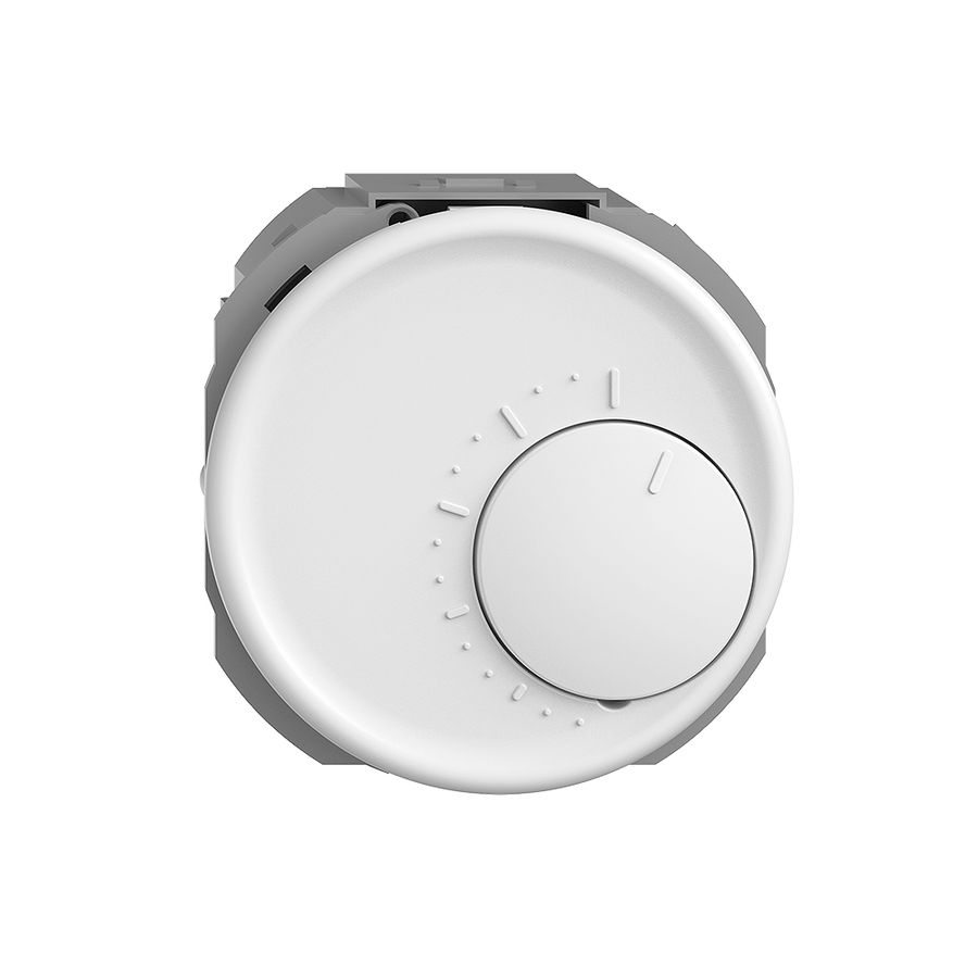 Thermostat d'ambiance ENC STANDARDdue blanc, sans interrupteur