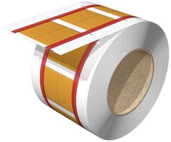 Leitermarkierer Weidmüller TwinMark HSS-HF für Ø17…23mm 25.4×42.2mm gelb