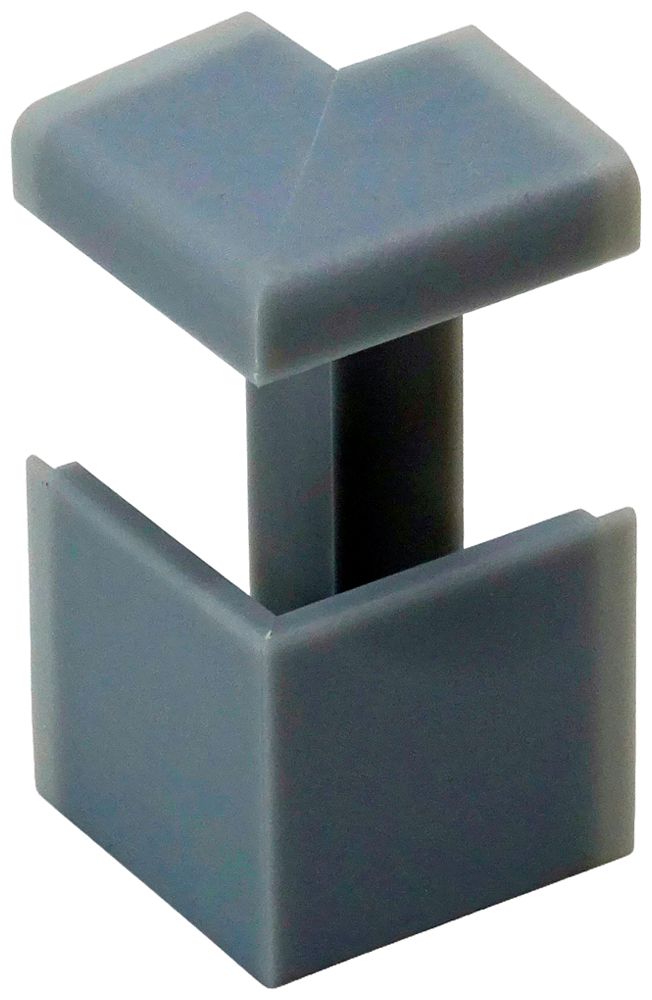 Ausseneck ELBRO 60×20mm 90° Silber