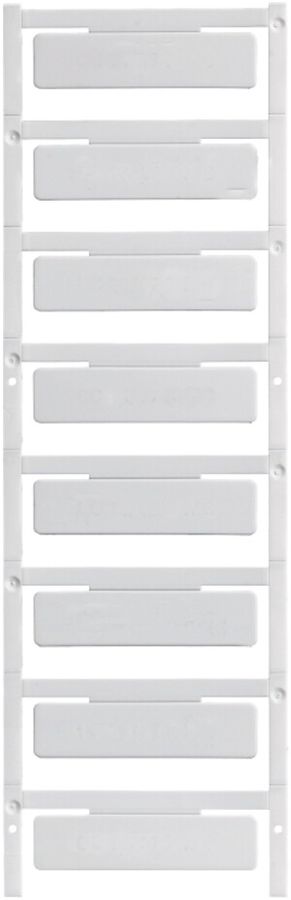 Marcatore per apparecchi Weidmüller MultiCard CC autoadesiva 15×60mm PA66 bianco