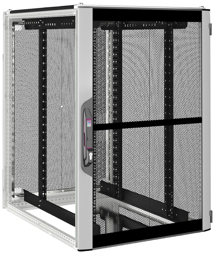 Armoire réseau 19" Rittal VX IT 5304.116 800×1200×1000mm 24UH ventilé acier gr