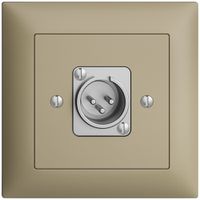 Prise ENC XLR avec fiche EDIZIOdue sand