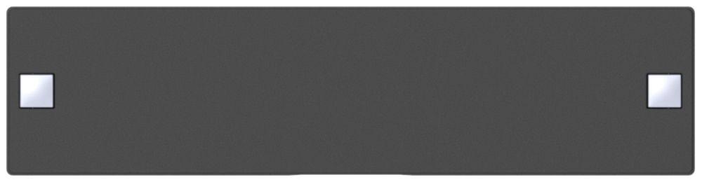 Touche SIDUS 4/8f pour senseur poussoir, anthracite