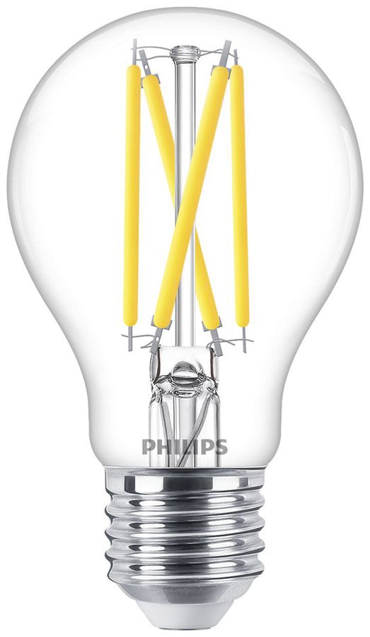 LED-Lampe Philips Master E27 5.9W 806lm 922…927 DIM Typ A klar Ø60×108mm