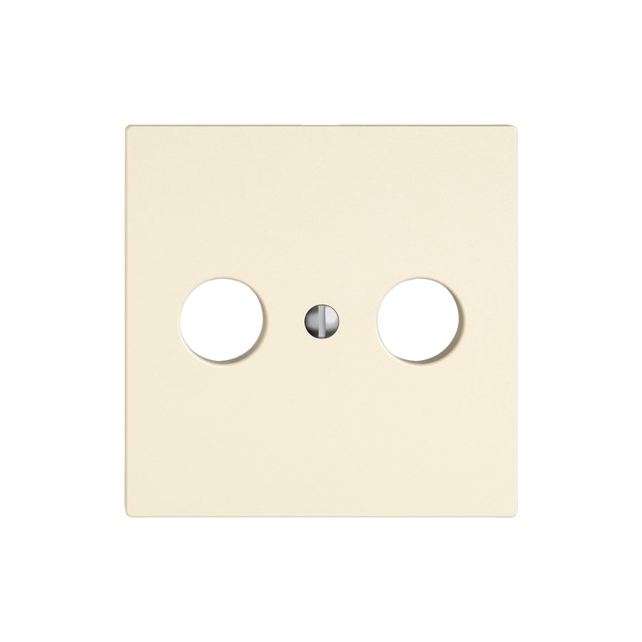 Montageset EDIZIO.liv SNAPFIX® für Antennensteckdose cr