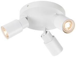 Spot SLV PURI 2.0 Tube CW GU10 3×6W DIM Ø180×113mm weiss