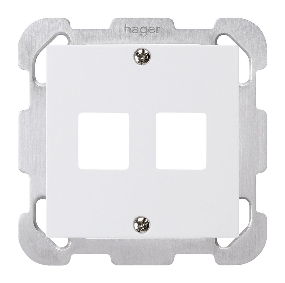 UP-Frontset HMS kallysto B für 2 Module weiss