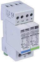 Überspannungsableiter Flury DS 415S/G-230, Type 3, 4-polig