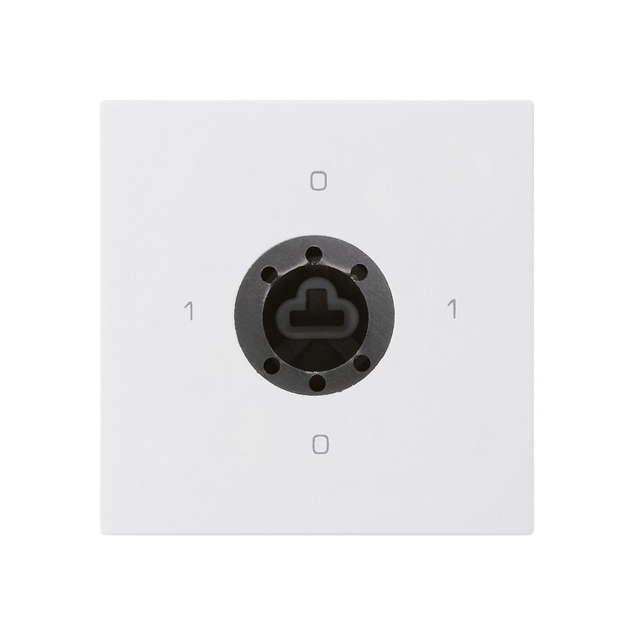 Intérieur interrupteur à clé kallysto 0/2L blanc pour serrure sûreté s.cylindre