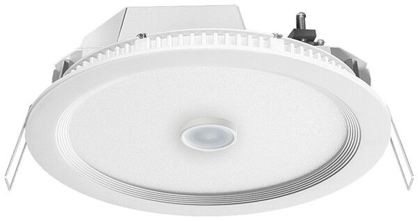 Downlight LED ESYLUX ELSA-2 PD PS DALI, Ø240 18W 4000K 1750lm, blanc