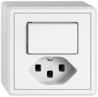 AP-Kombination EDIZIO.liv SNAPFIX® Schema 6+T23 ws